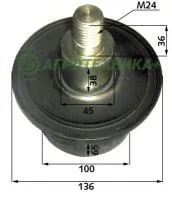 Ролик 200.29585 опорный для комбайнов Grimme (Гримме)