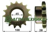 Звездочка 014.00037 (3/4X1/2-15 ЗУБ.) для комбайнов Grimme SE 75-20/30/40/50/55