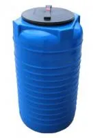 Цилиндрические пластиковые емкости 200 - 10000 литров для воды и ДТ (вертикальные и горизонтальные)