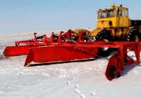 Снегопах – валкователь (снегозадержание на полях) СВШ-10У