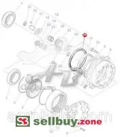 Манжета 3429037M1 трактора Massey Ferguson