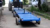 Тележки садовые для транспортировки контейнеров ТТК - 3
