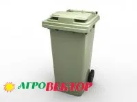 Бак для мусора пластиковый 120л