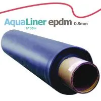 Пленка для пруда Бутилкаучуковая AquaLiner 0.6mm, ширина 1,2м, за м2