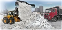 Услуги самосвала по вывозу снега и мусора (Витебская область)