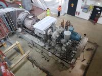 Service maintenance of gas turbine power plants