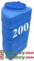 Емкость вертикальная угловая 200 литров