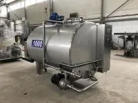 Охладитель молока закрытого типа ОМЗТ-1000