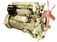 Двигатель привода генератора 1Д6